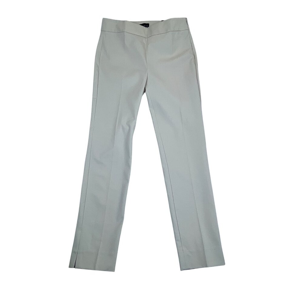 Talbots Womens Beige Cotton Blend Chatham Ankle Pants Size 0 Petite - New